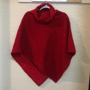 Cape Coat with zip up collar